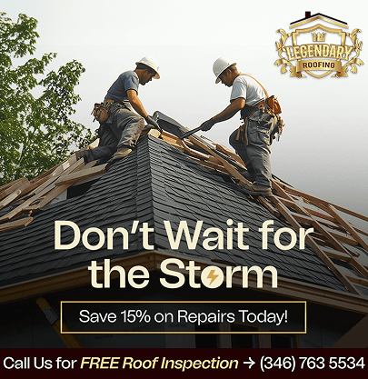 Building a Legendary Brand for Legendary Roofing graphic